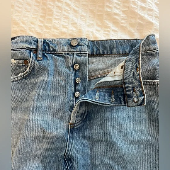 Agolde denim jean skirt - Picture 5 of 5